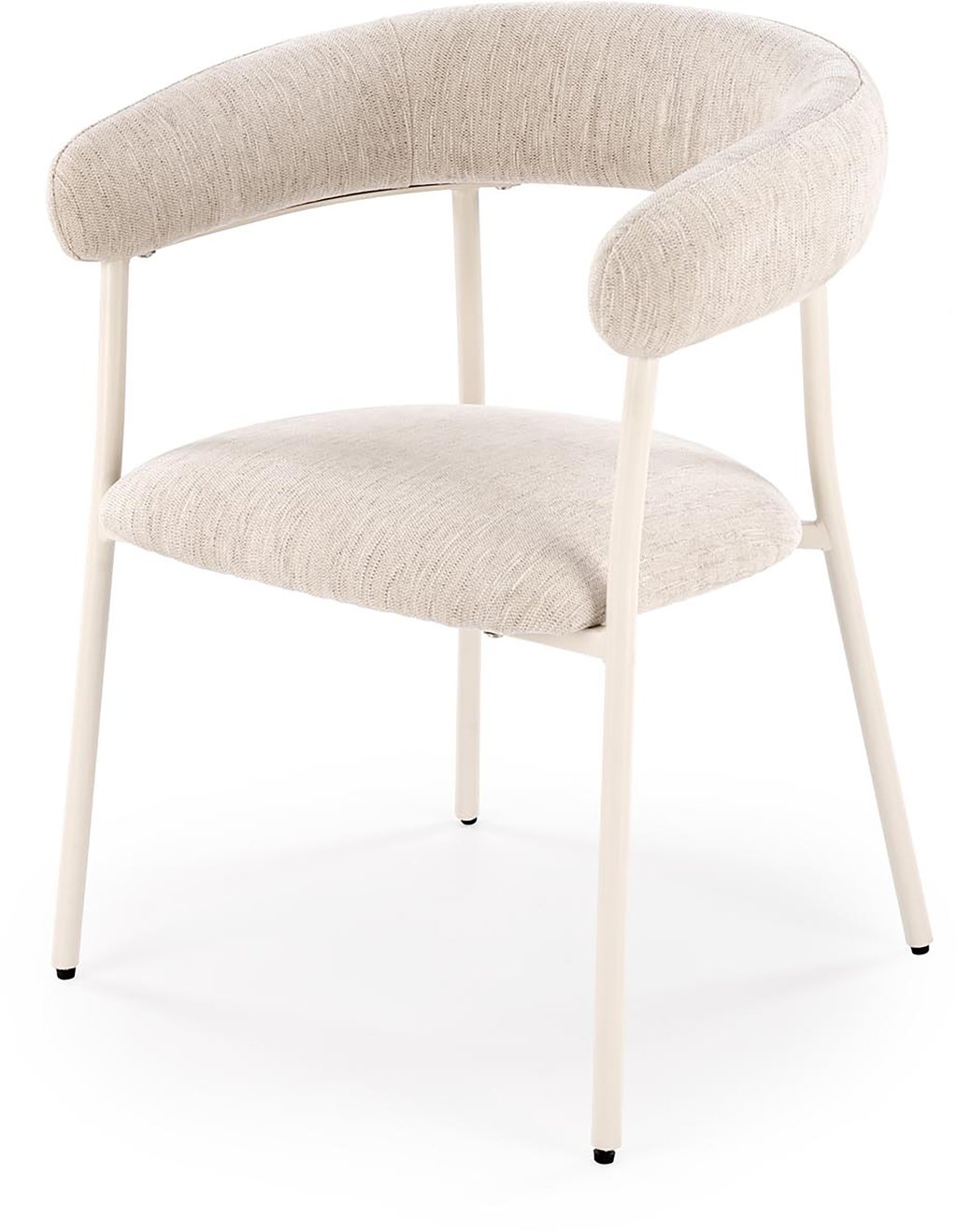 Aria ruokatuoli, beige / valkoinen