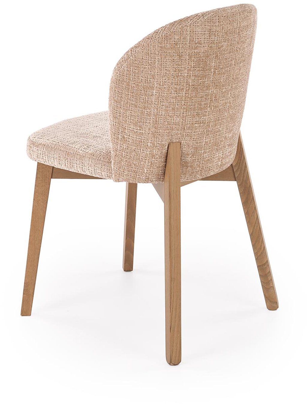 Verso ruokatuoli, beige/pähkinä