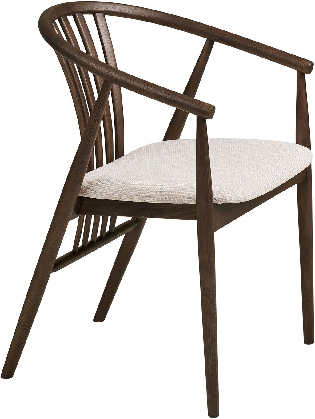 House Nordic Agustin ruokatuoli, smoked tammi / hiekka