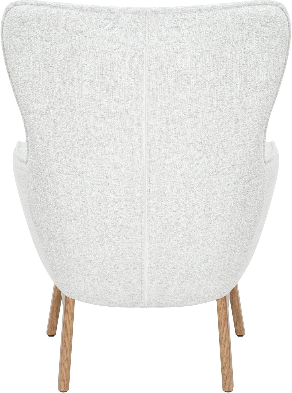 N&L Lisbet lepotuoli & rahi, beige verhoilu, natural tammen värinen runko