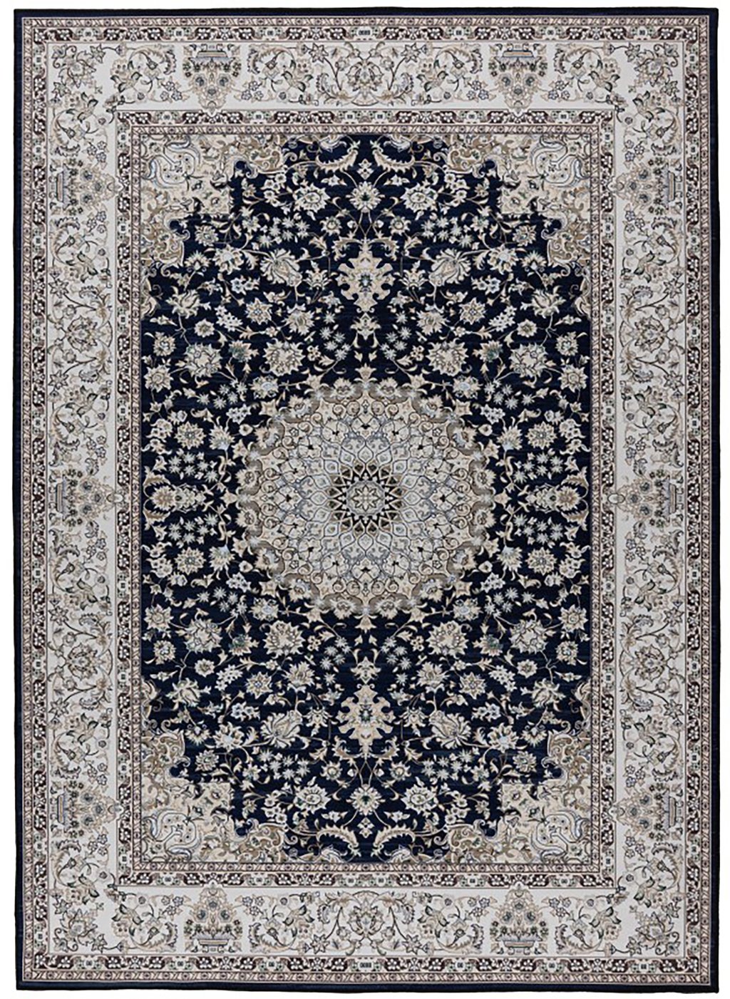 Lalee Dunya matto 160x230 navy 101