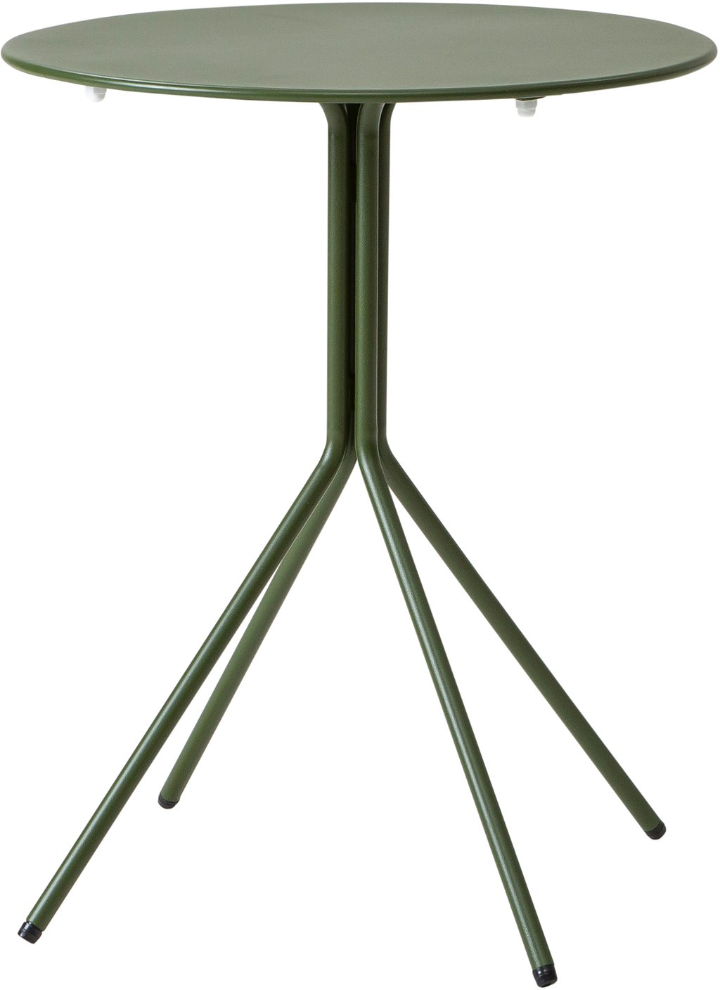 Trento parvekepöytä pyöreä 60cm vihreä: Tyylikäs Trento-pyöreä parvekepöytä, halkaisija 60 cm, vihreä väri. Täydellinen lisä ulko-oleskelutiloihin ja parvekkeelle. Kestävä ja moderni muotoilu.