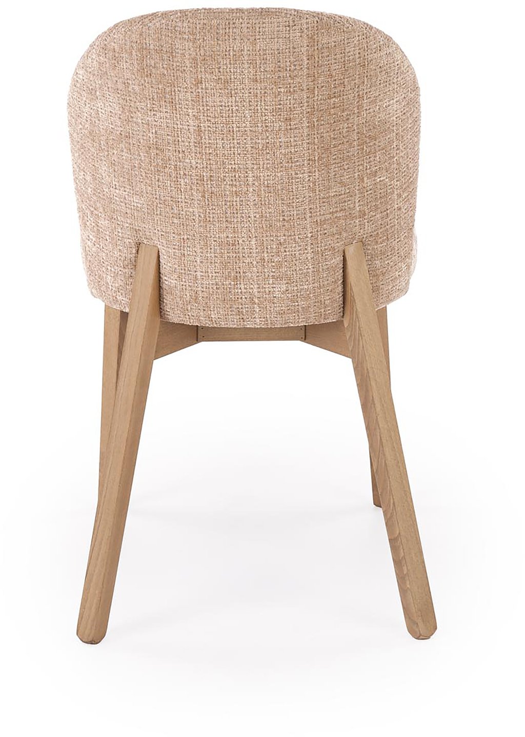 Verso ruokatuoli, beige/pähkinä