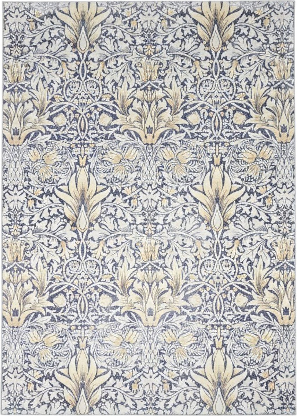 Floris matto 160x230 cm sininen