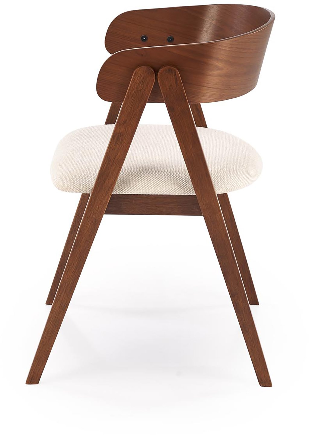Jodie ruokatuoli, pähkinä / beige