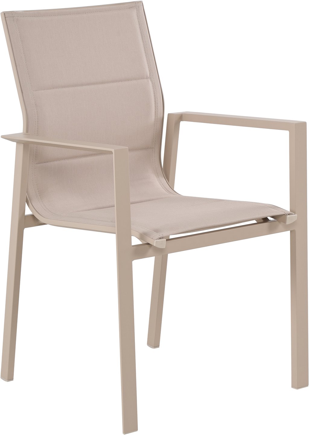 Messina ruokatuoli, pinottava khaki 26/teak