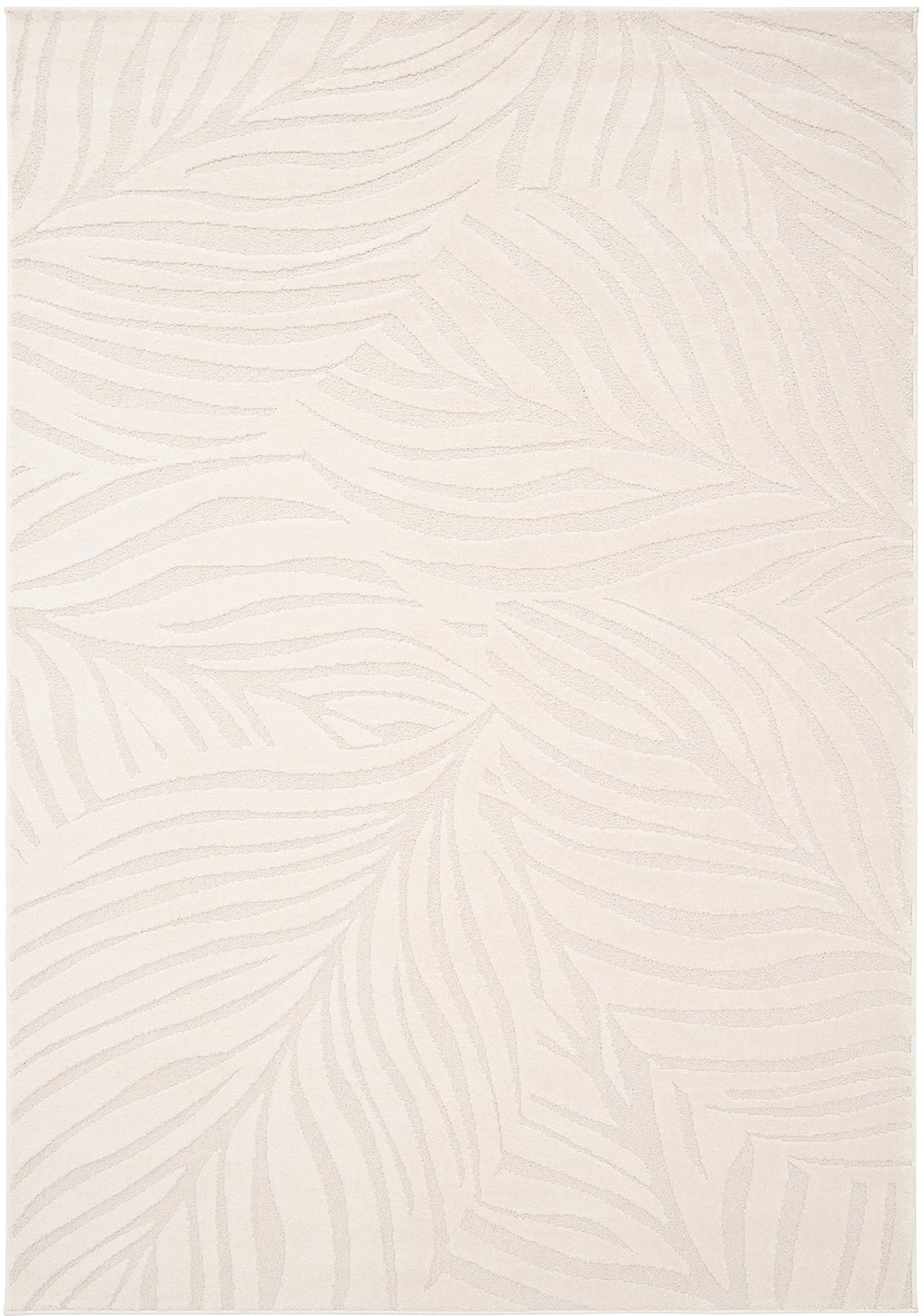 Kaste matto 160x230 cm luonnonvalkoinen