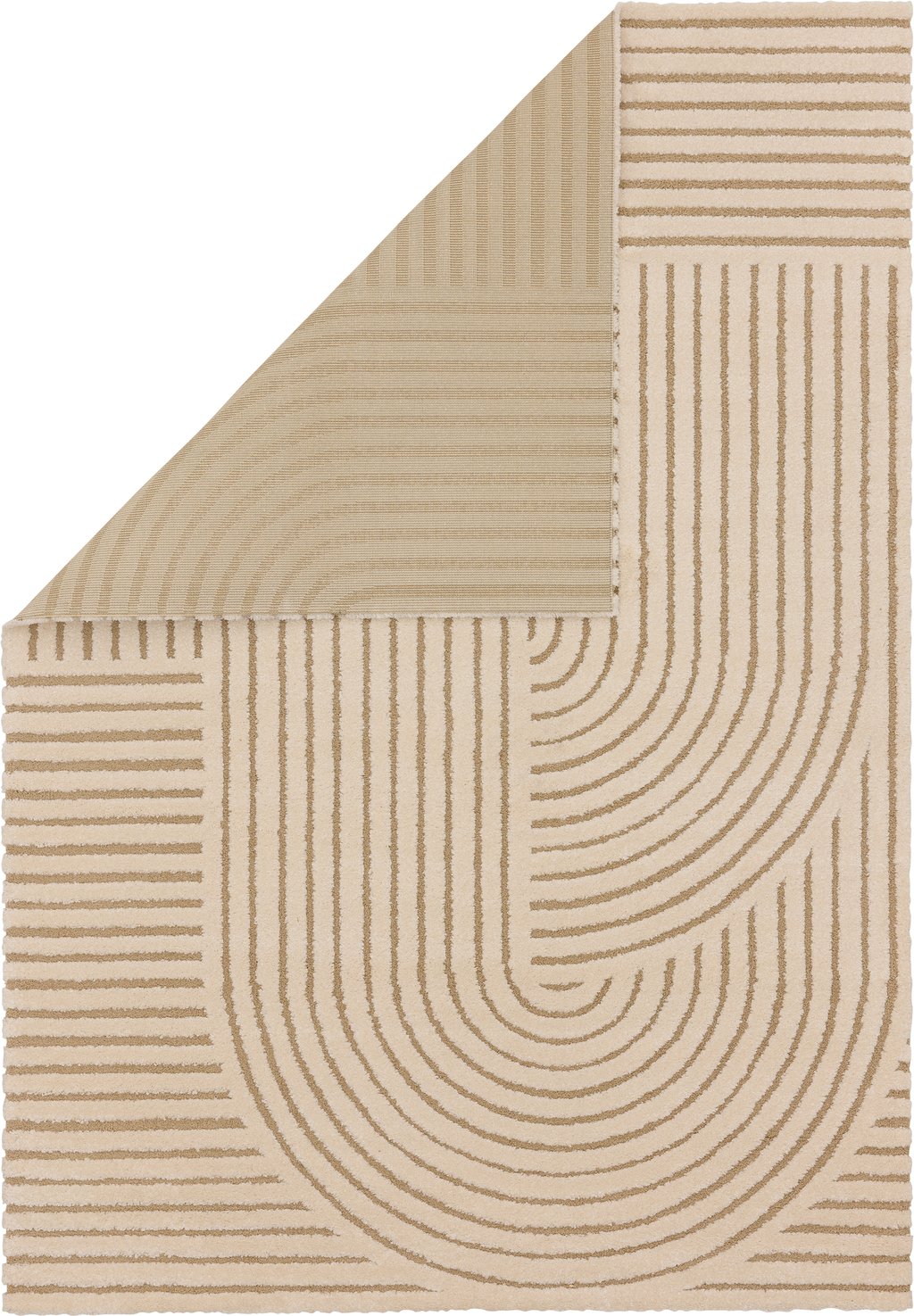 Vallila Kasvu matto 200x290cm beige/valkoinen
