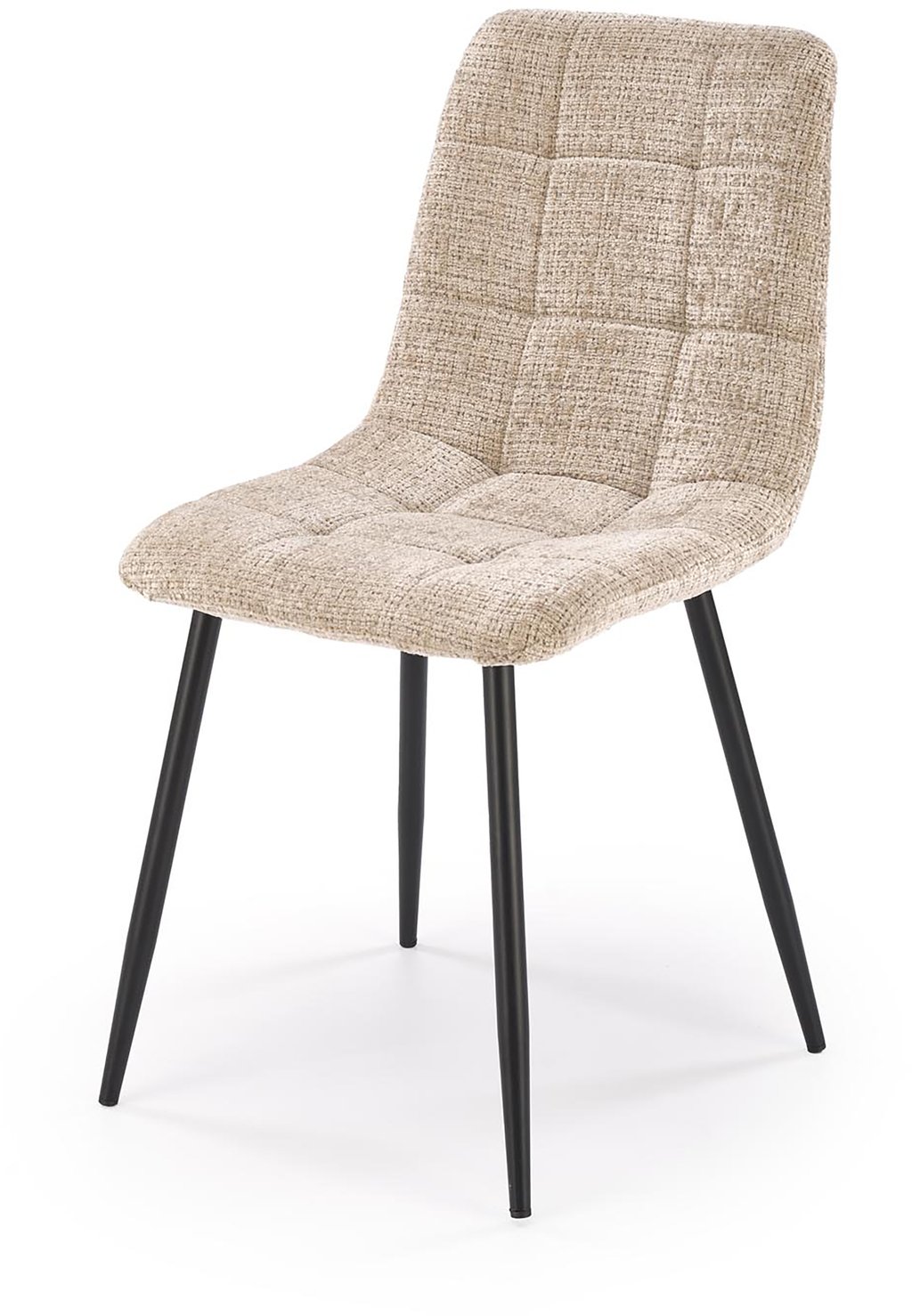 Alicia ruokatuoli, beige / musta