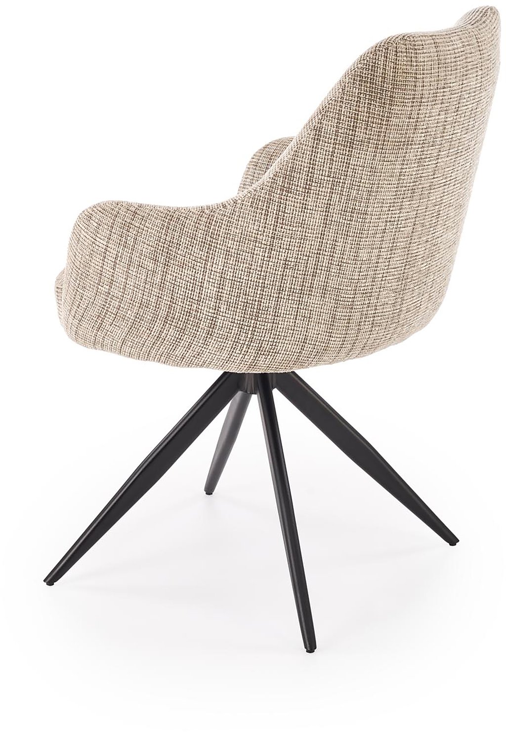 Olivia ruokatuoli, beige / musta