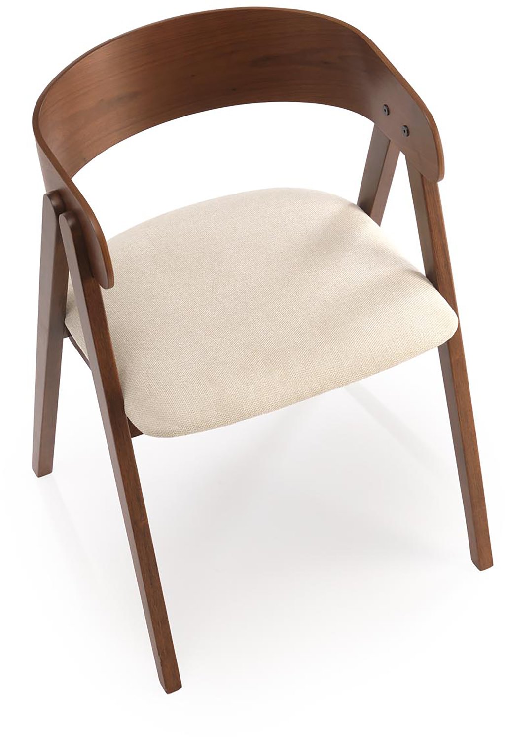 Jodie ruokatuoli, pähkinä / beige