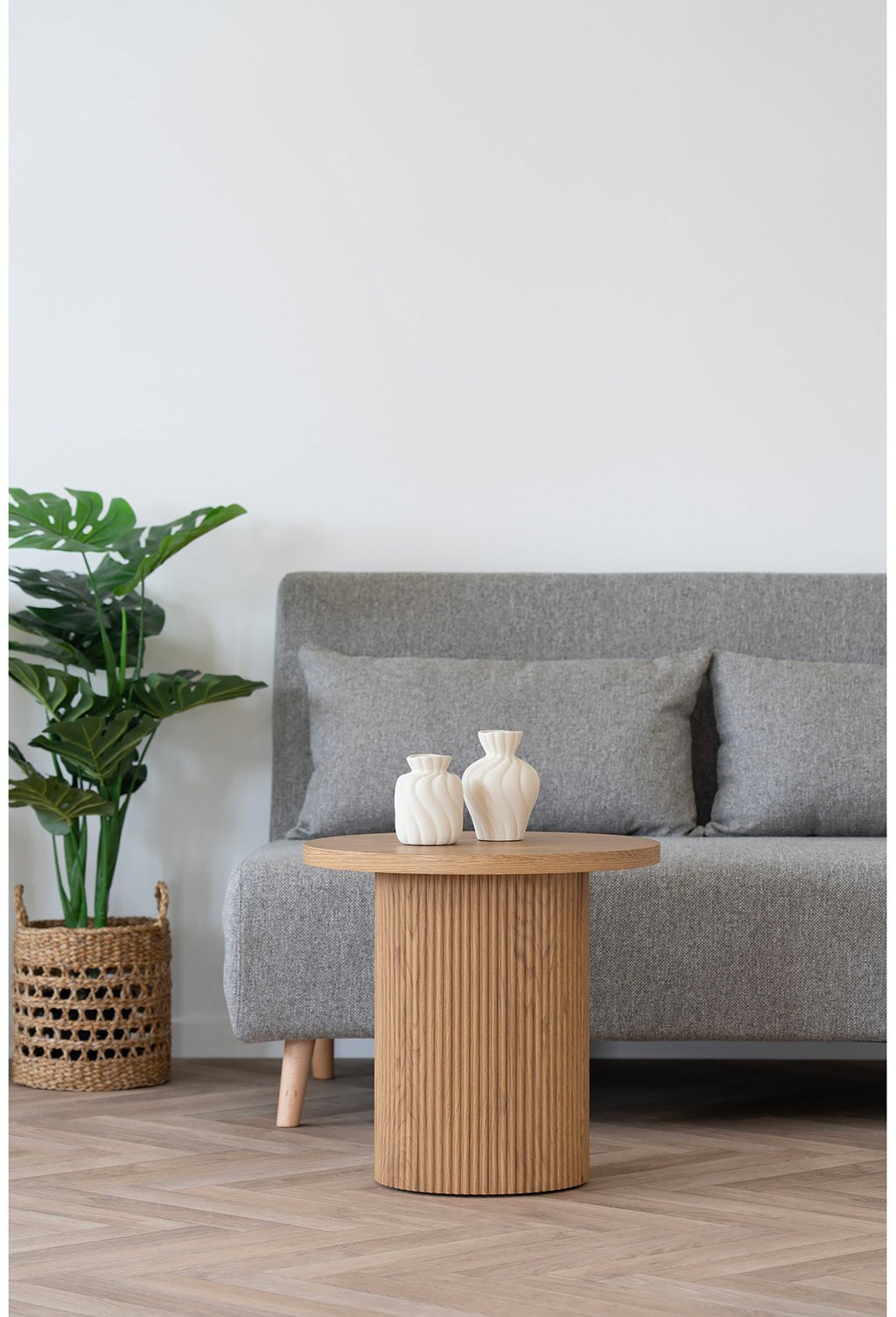 House Nordic Marlow 2-istuttava vuodesohva, harmaa
