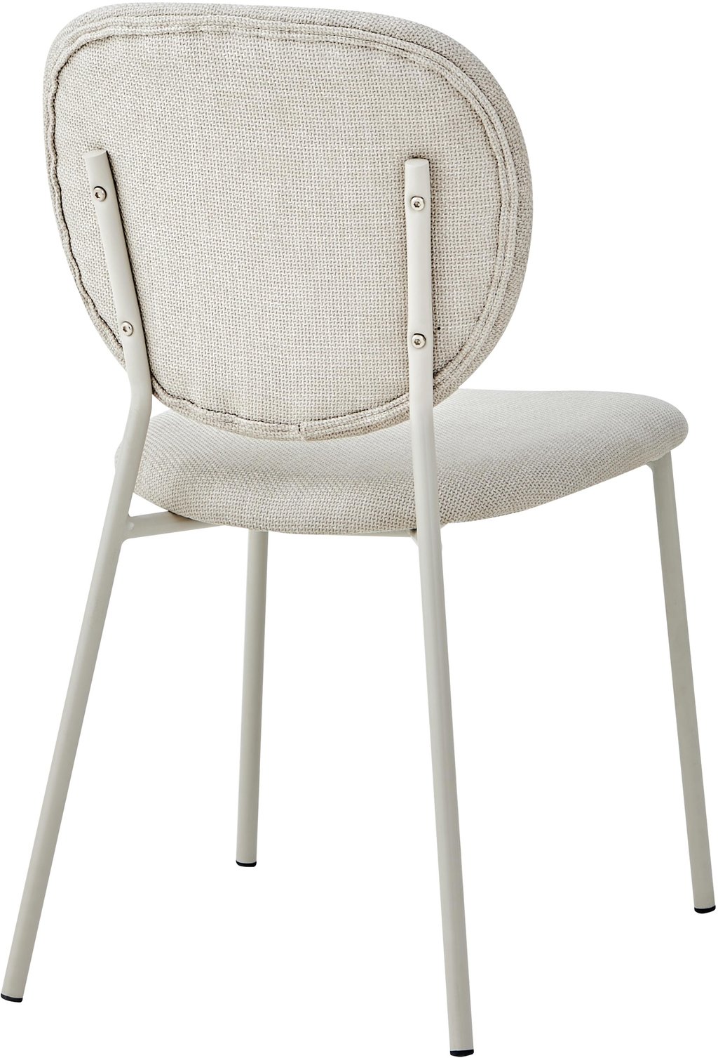 Saga ruokapöydän tuoli beige: Tyylikäs beige ruokatuoli verhoilulla, täydellinen ruokailutilan kalusteeksi. Moderni muotoilu tuo eleganssia ja mukavuutta.
