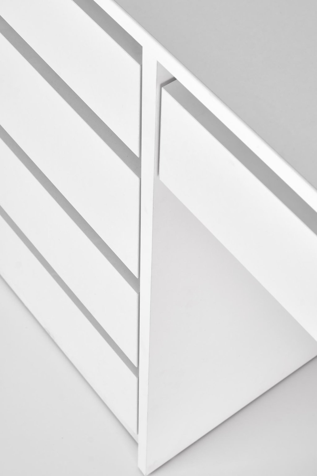 Hollywood kampauspöytä XL, valkoinen