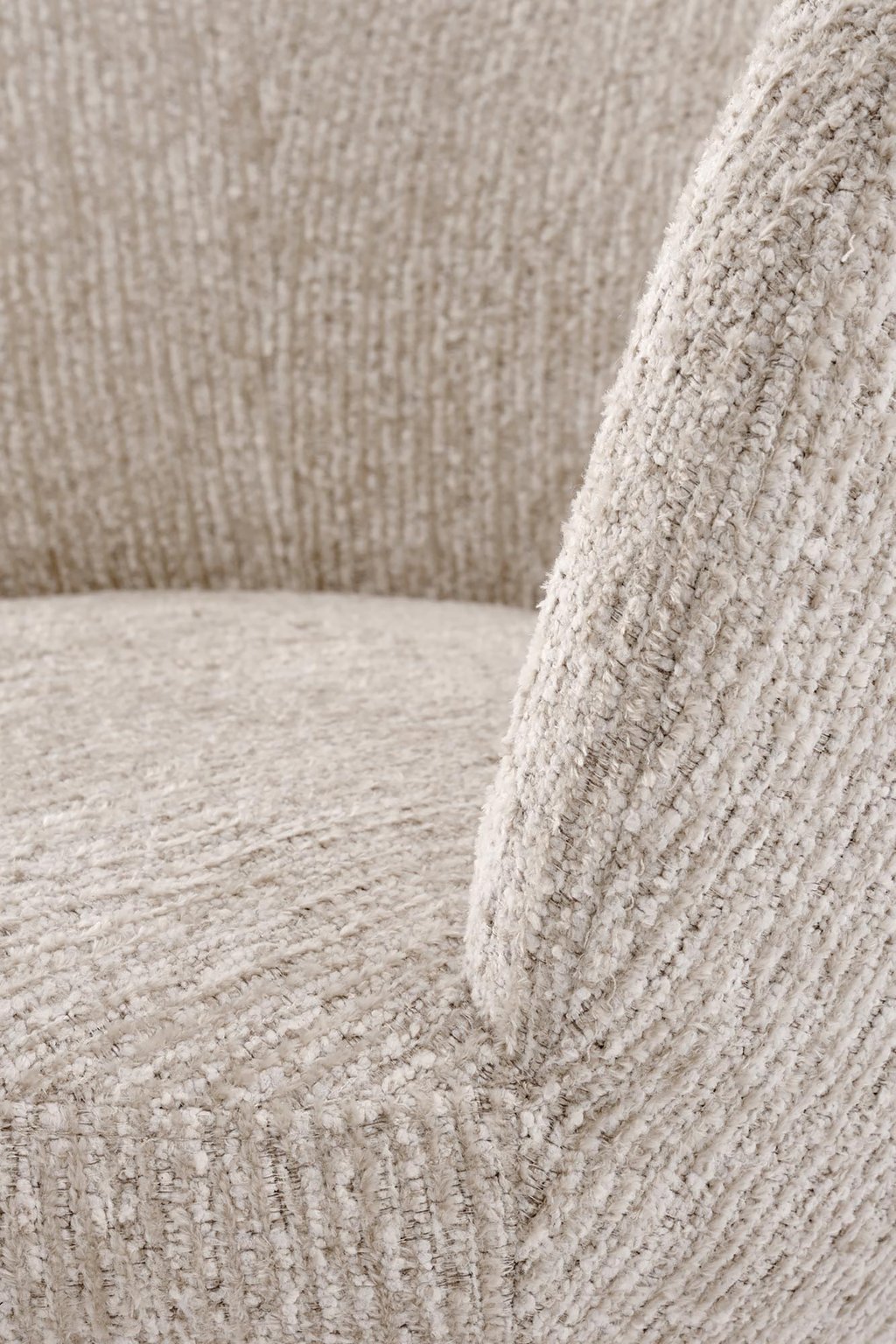 Kerttu nojatuoli, beige (pyörivä mekanismi)