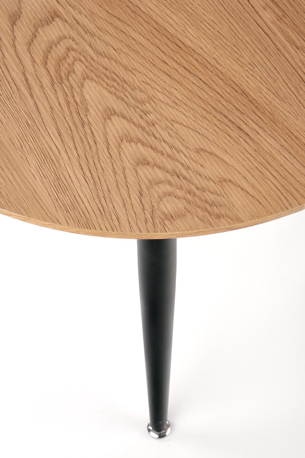Celeste sarjapöydät, natural tammi (mdf) / mustat jalat