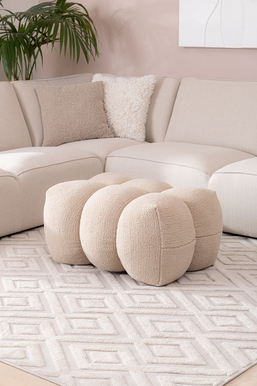 Puffy rahi 75x35x50 cm beige
