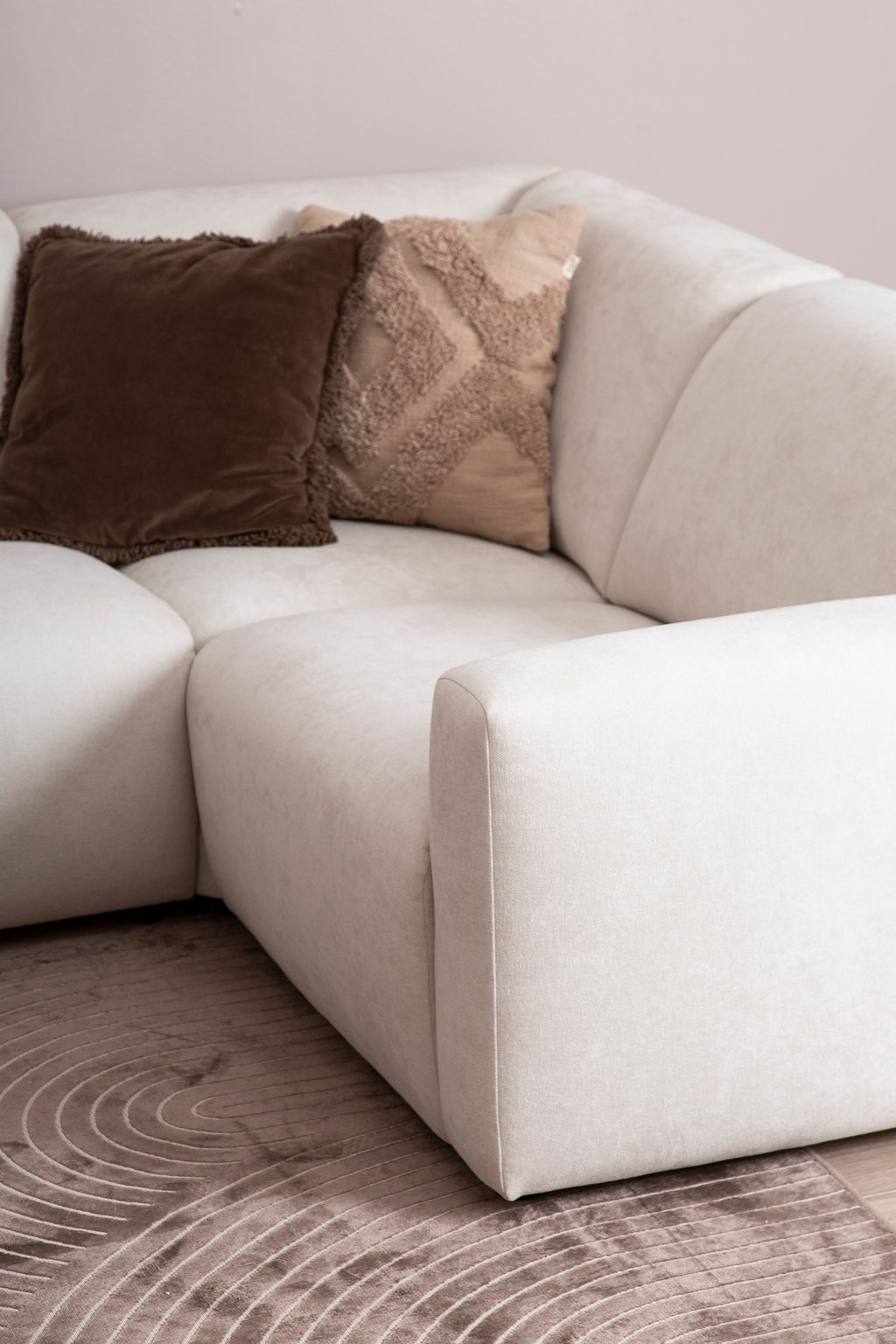 Basel kulmasohva 1+kulma+1+avopääty vasen, beige