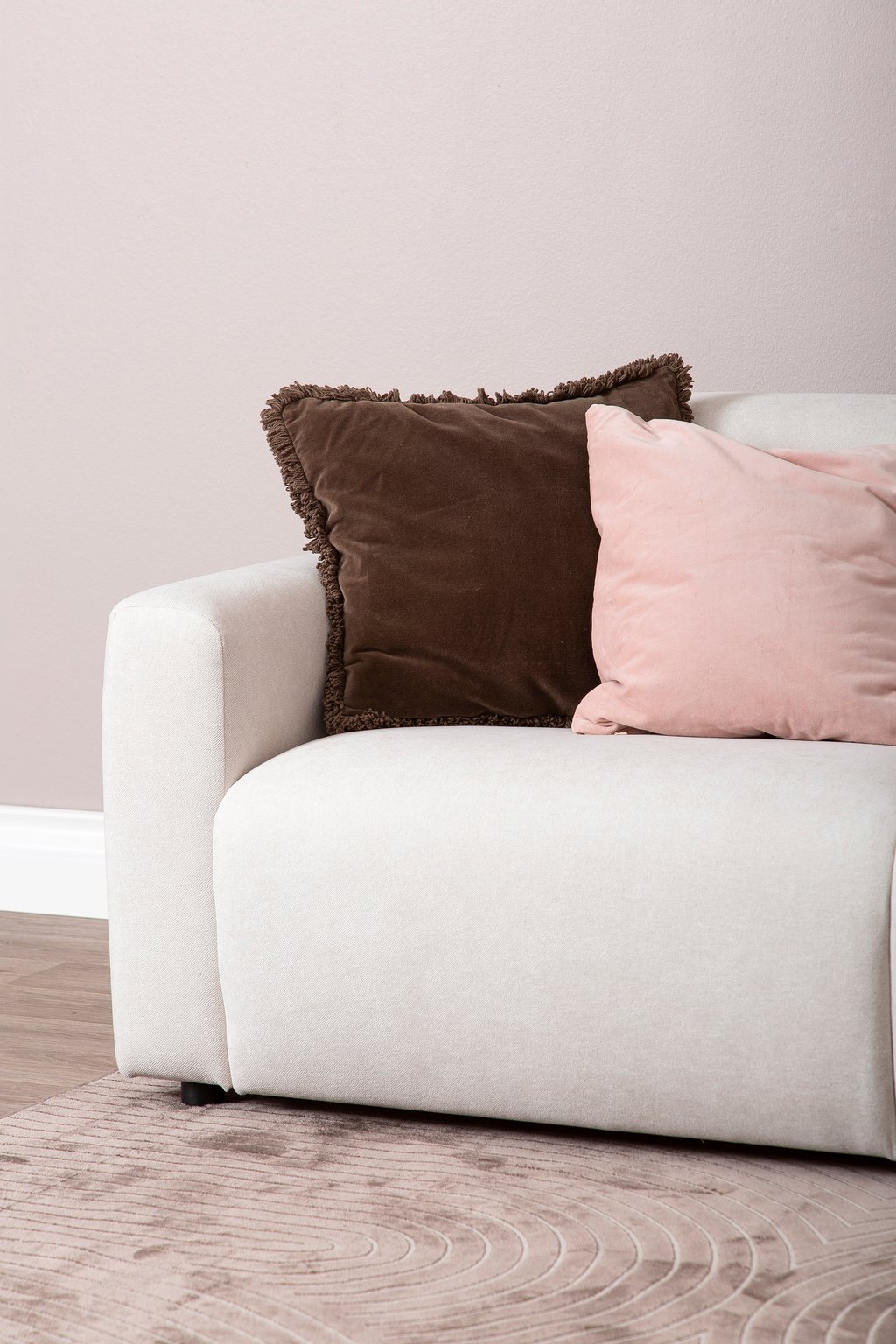 Basel 3-istuttava divaanisohva oikea, beige