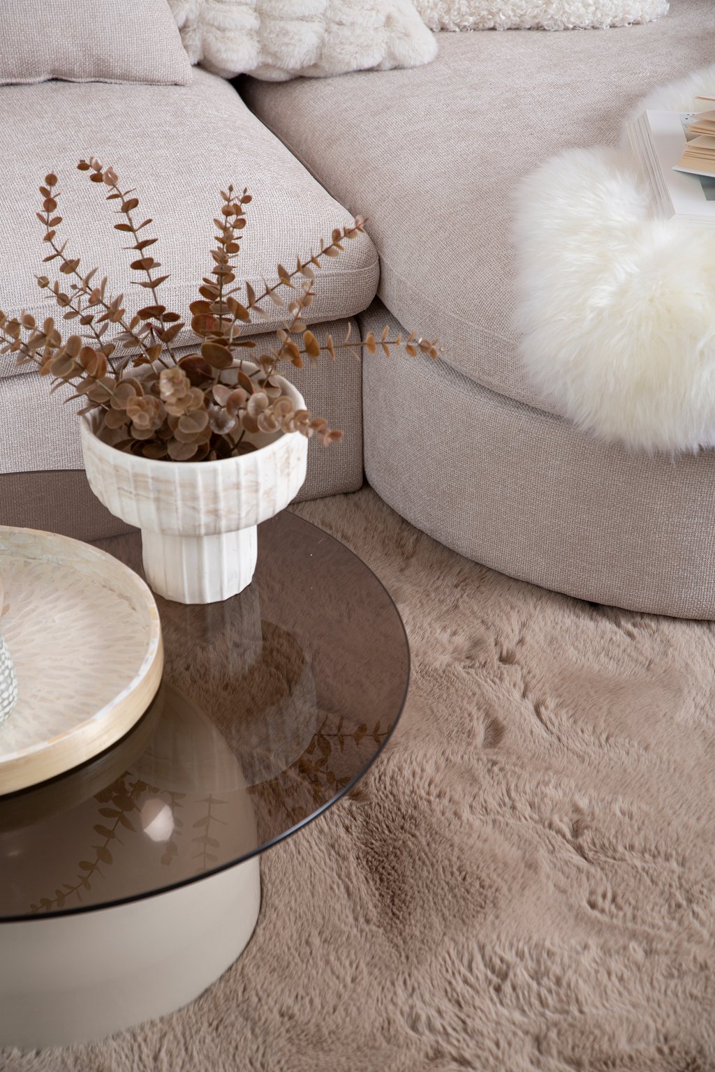 Tova divaanisohva oikea, beige