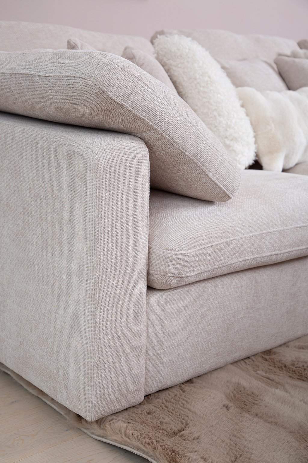 Tova divaanisohva oikea, beige
