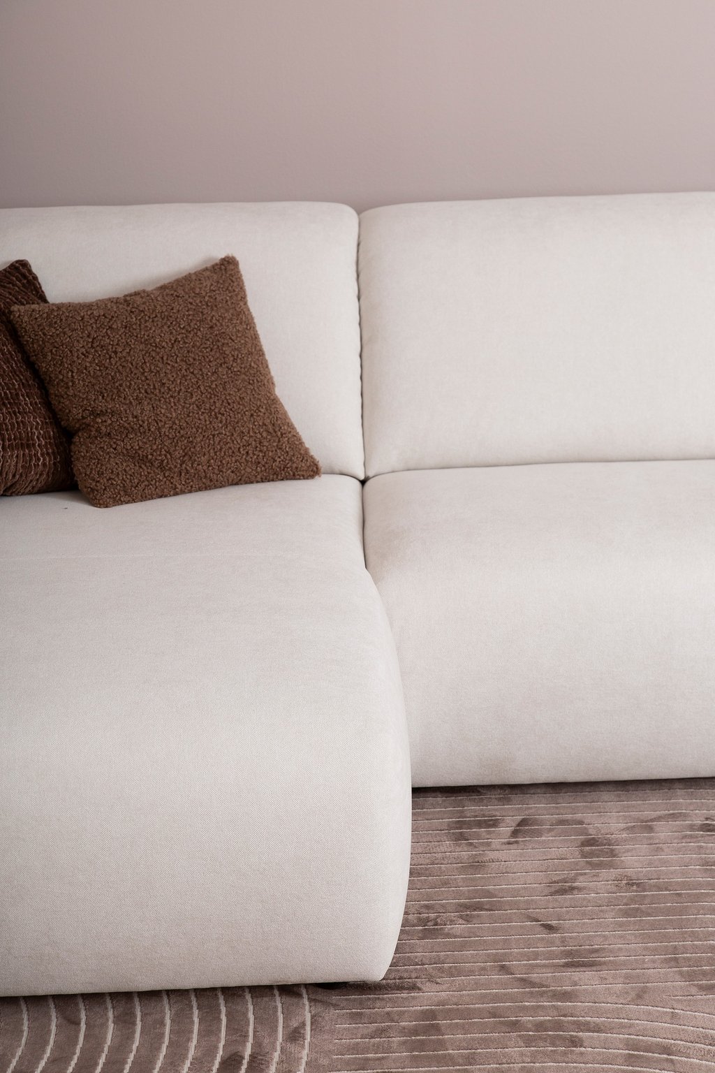 Basel 2-istuttava divaanisohva vasen, beige