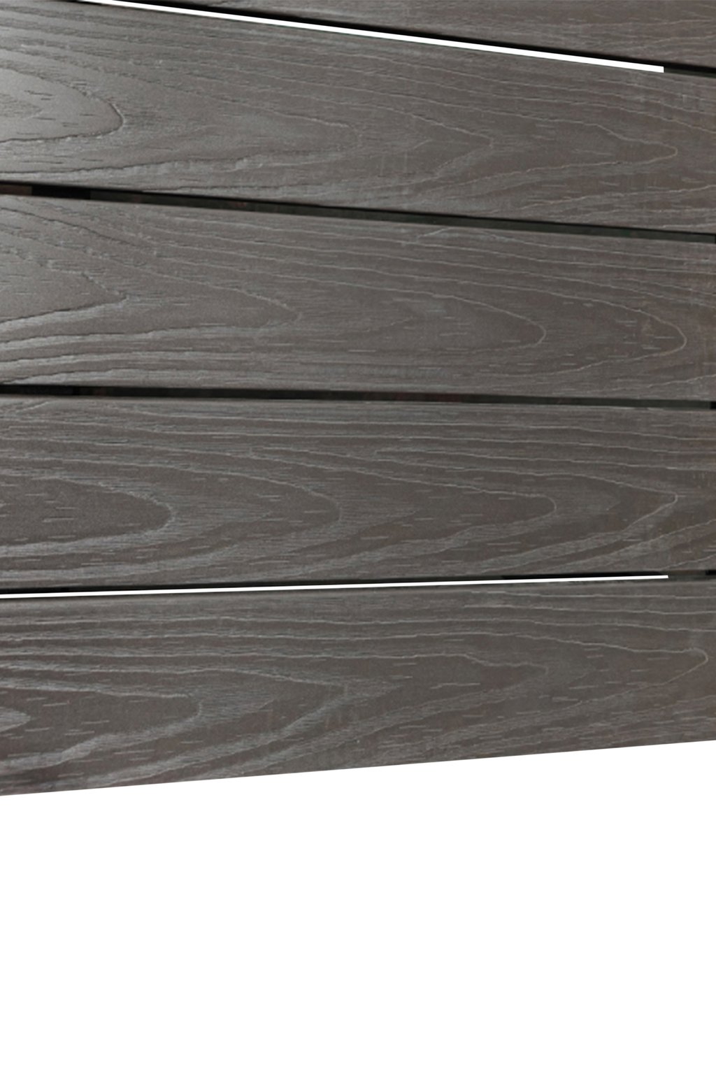 Dakota ruokapöytä 70x70cm: Tyylikäs 70x70 cm musta alumiininen ruokapöytä, harmaalla Easywood-pinnalla. Erinomainen valinta terassille tai parvekkeelle. Kestävä ja helppohoitoinen.
