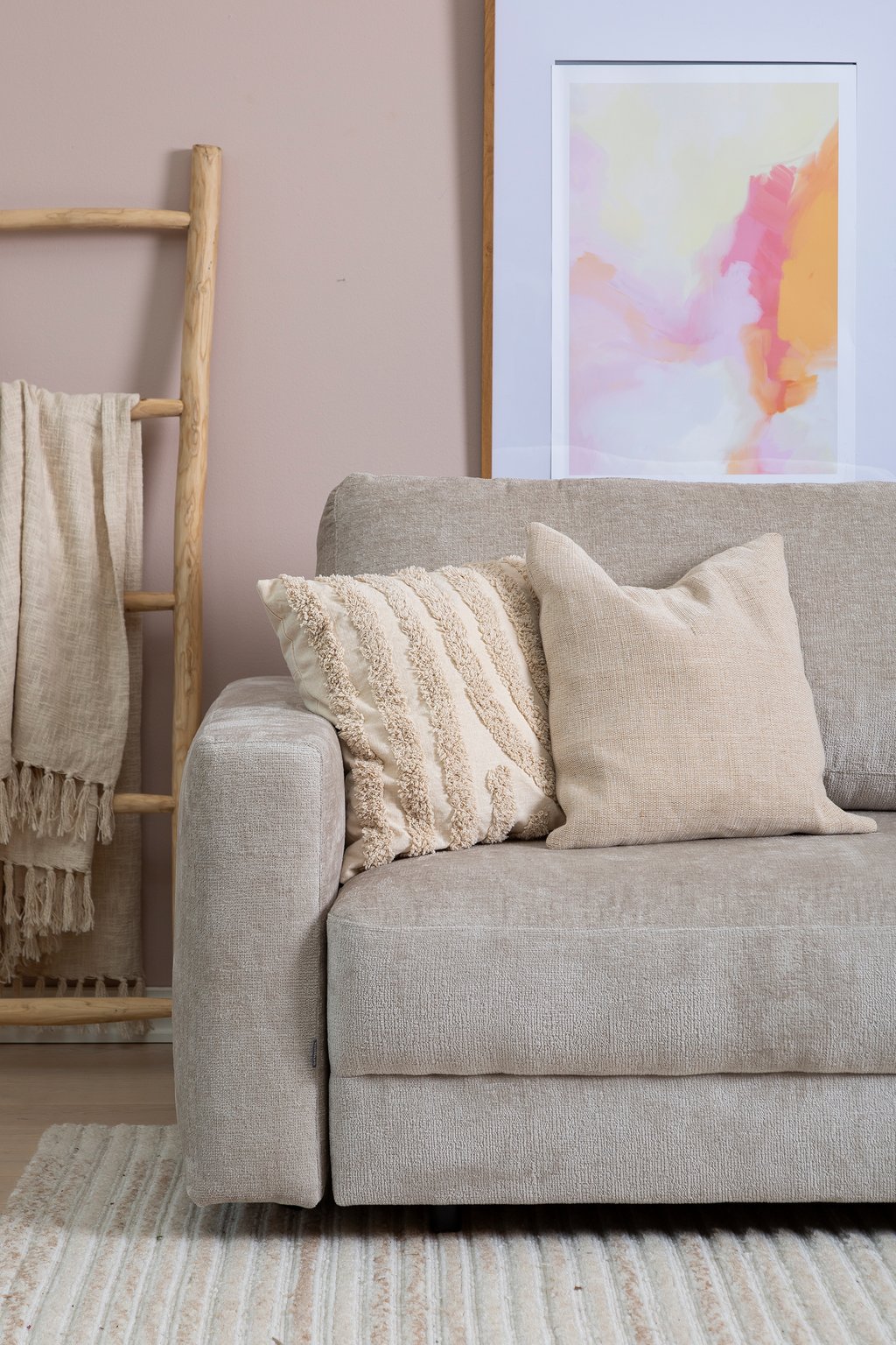 Sento 3-ist. vuodesohva, Jazz 3107 beige