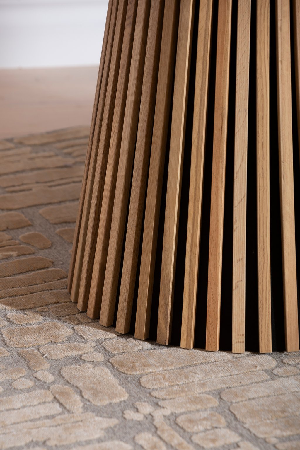 Metz pyöreä ruokapöytä 120cm natural tammi