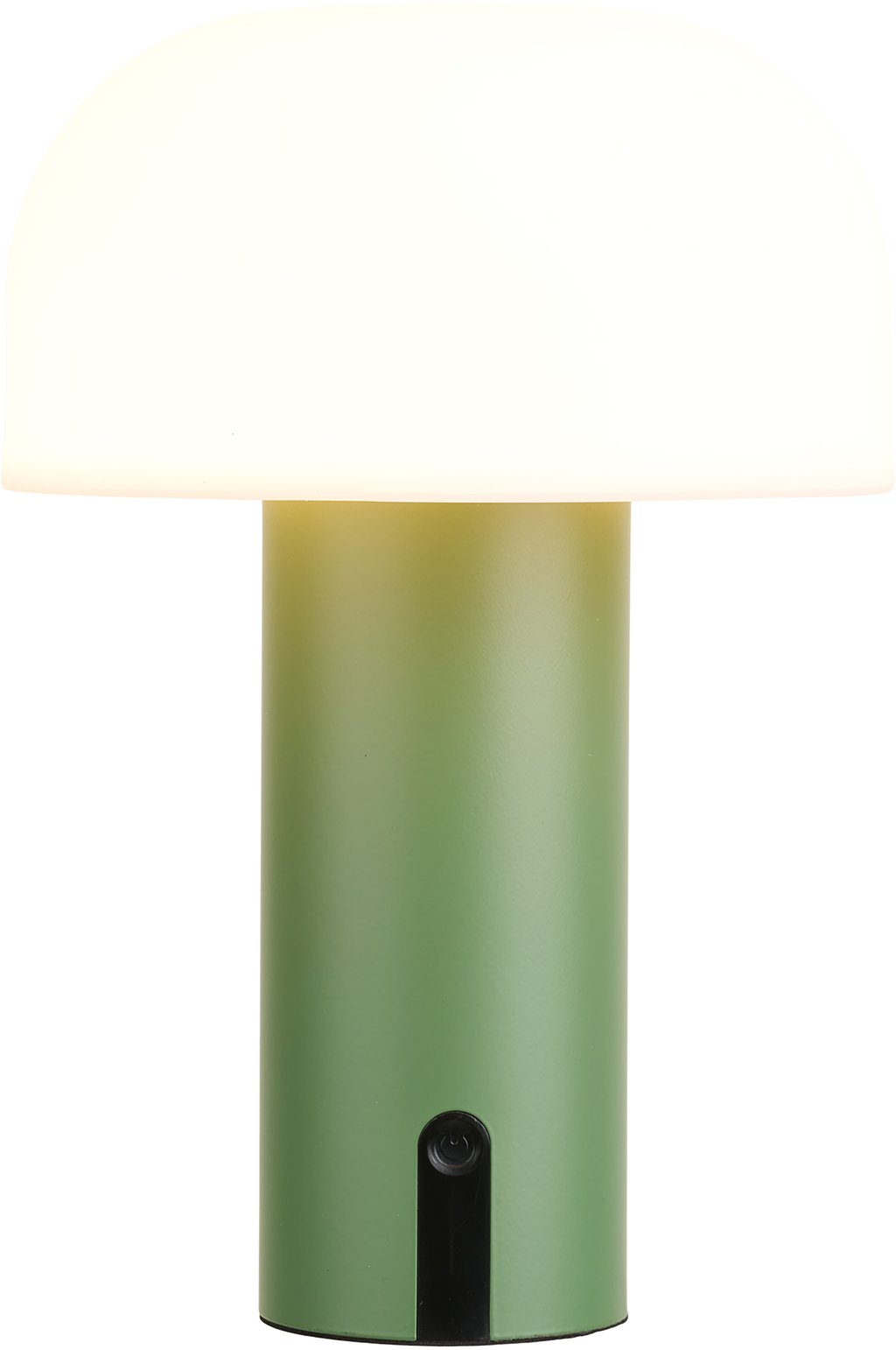Soham ladattava led-valaisin valkoinen/vihreä (70 cm johto)