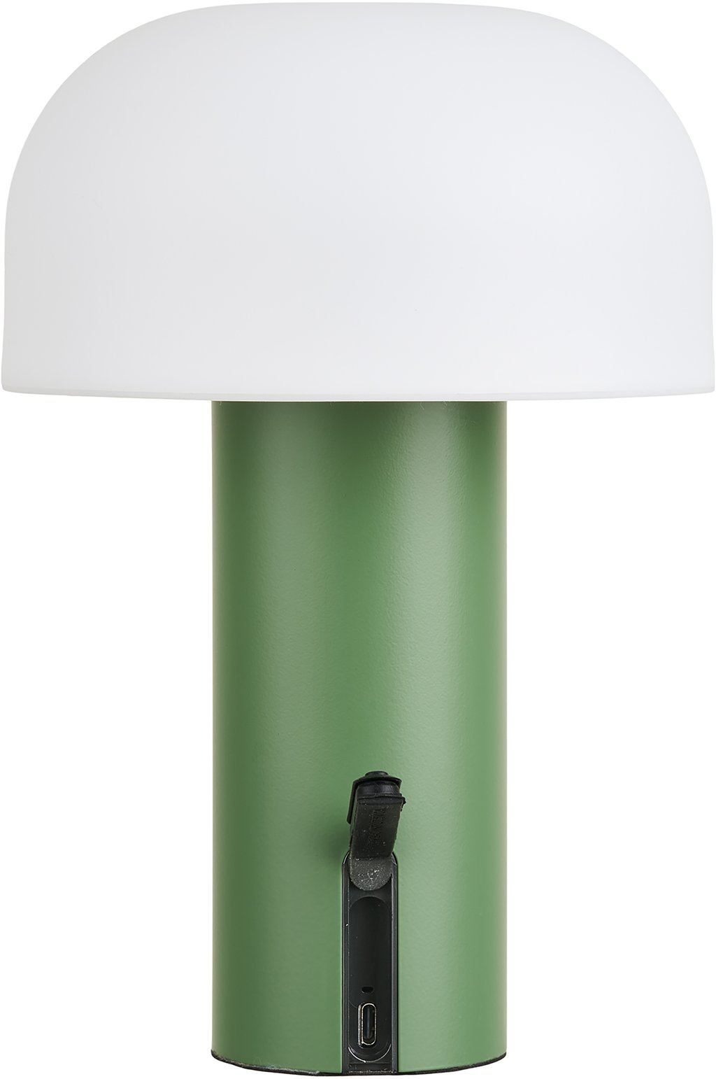 Soham ladattava led-valaisin valkoinen/vihreä (70 cm johto)