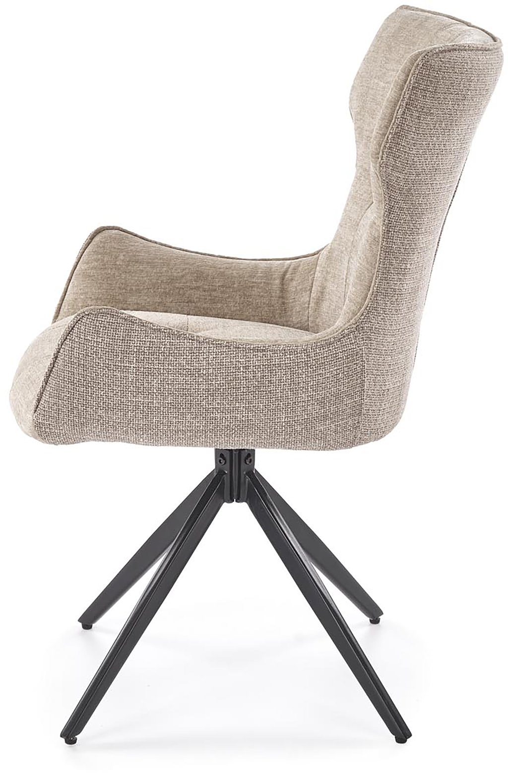 Elle ruokatuoli, beige / musta