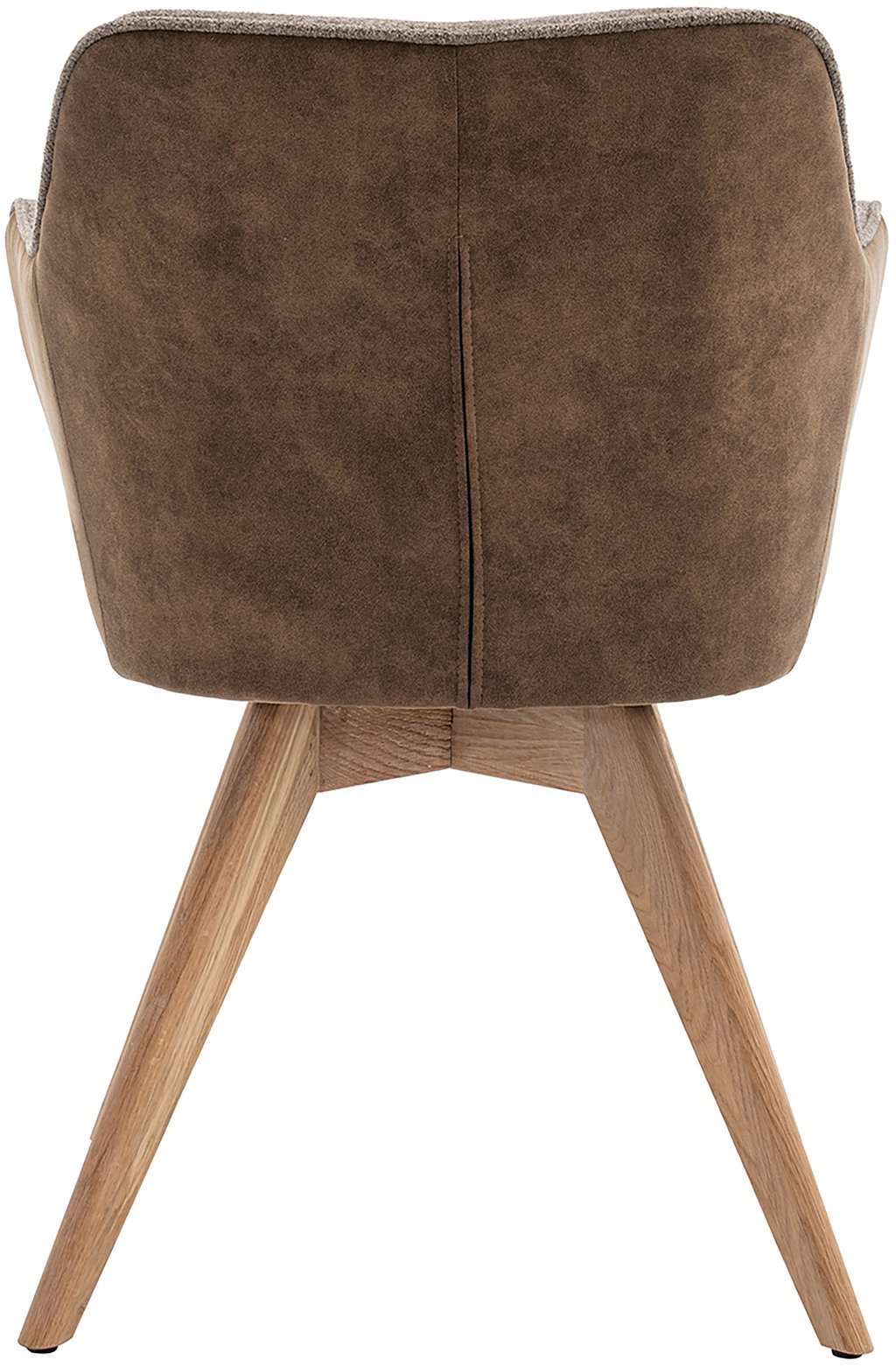 North Collection Patti ruokapöydän tuoli, harmaa (Spider-jalka natural tammi): Tyylikäs harmaa ruokatuoli, jossa kestävä metallirunko ja luonnon tammijalka. Sopii moderniin ruokailutilaan ja täydentää sisustusta.