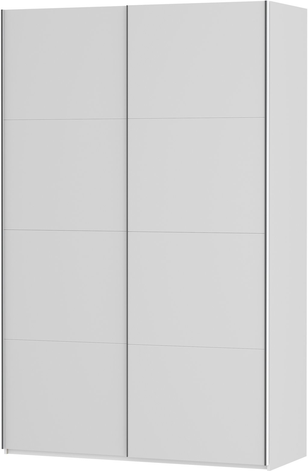 Fittio liukuovikaappi 150cm, valkoinen