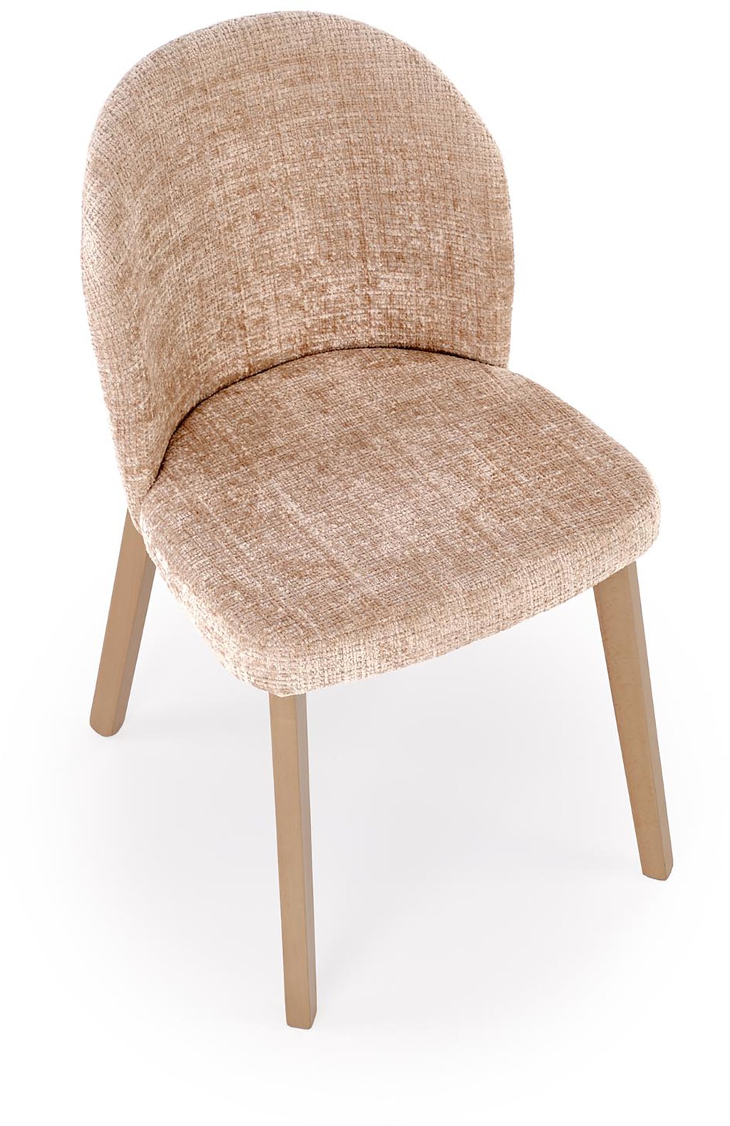 Verso ruokatuoli, beige/pähkinä