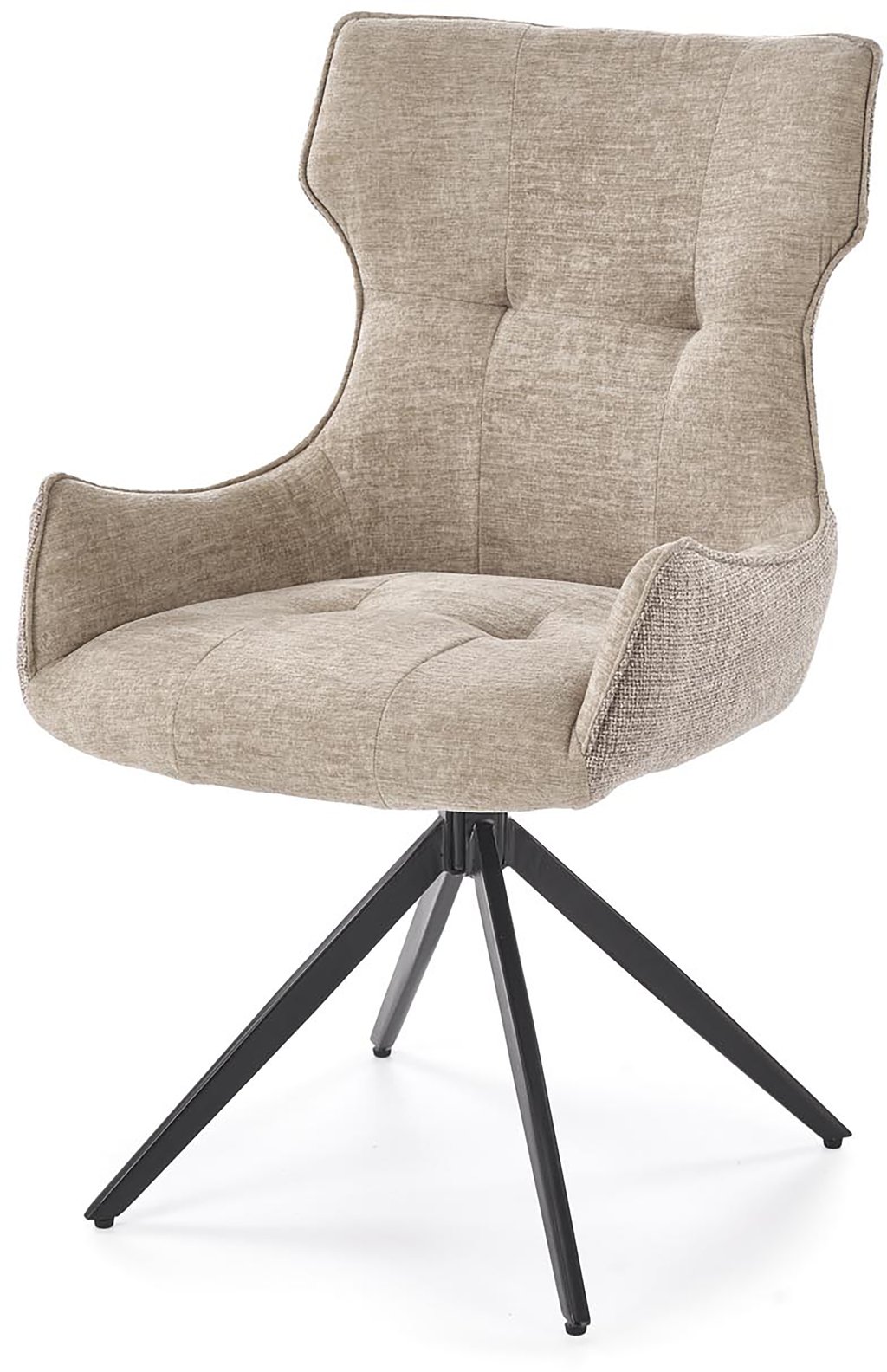 Elle ruokatuoli, beige / musta