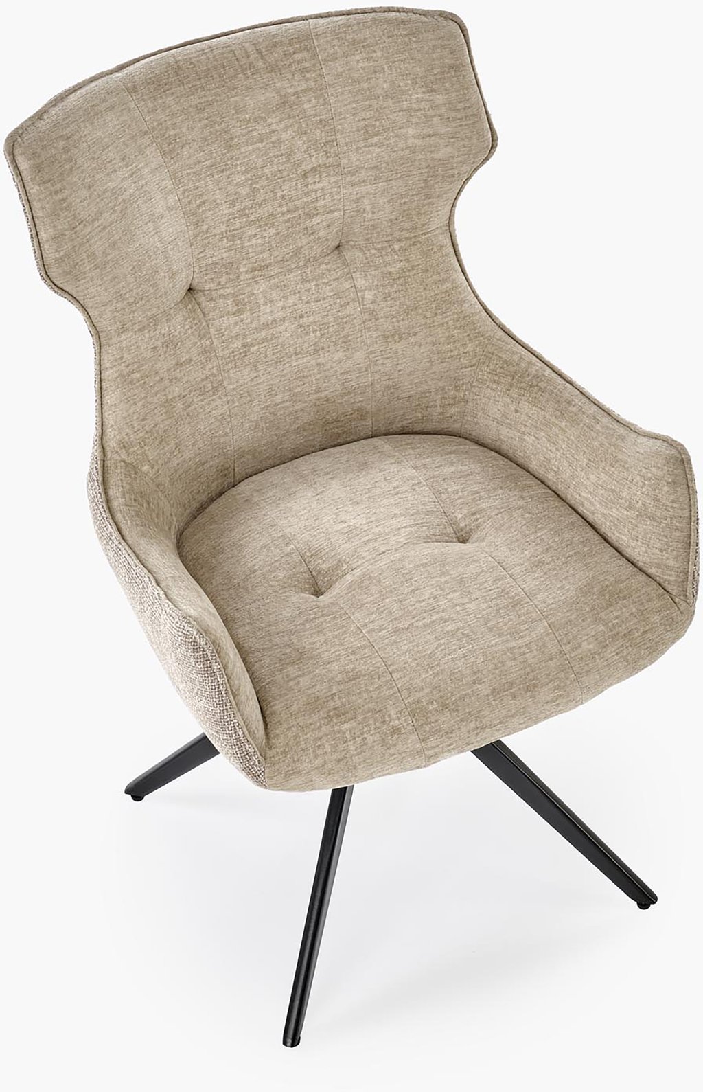 Elle ruokatuoli, beige / musta