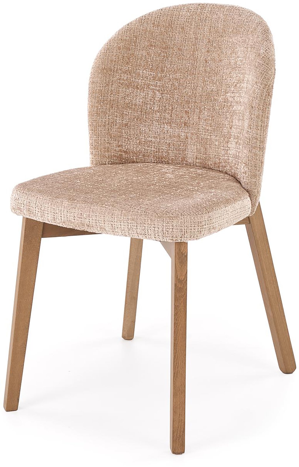 Verso ruokatuoli, beige/pähkinä