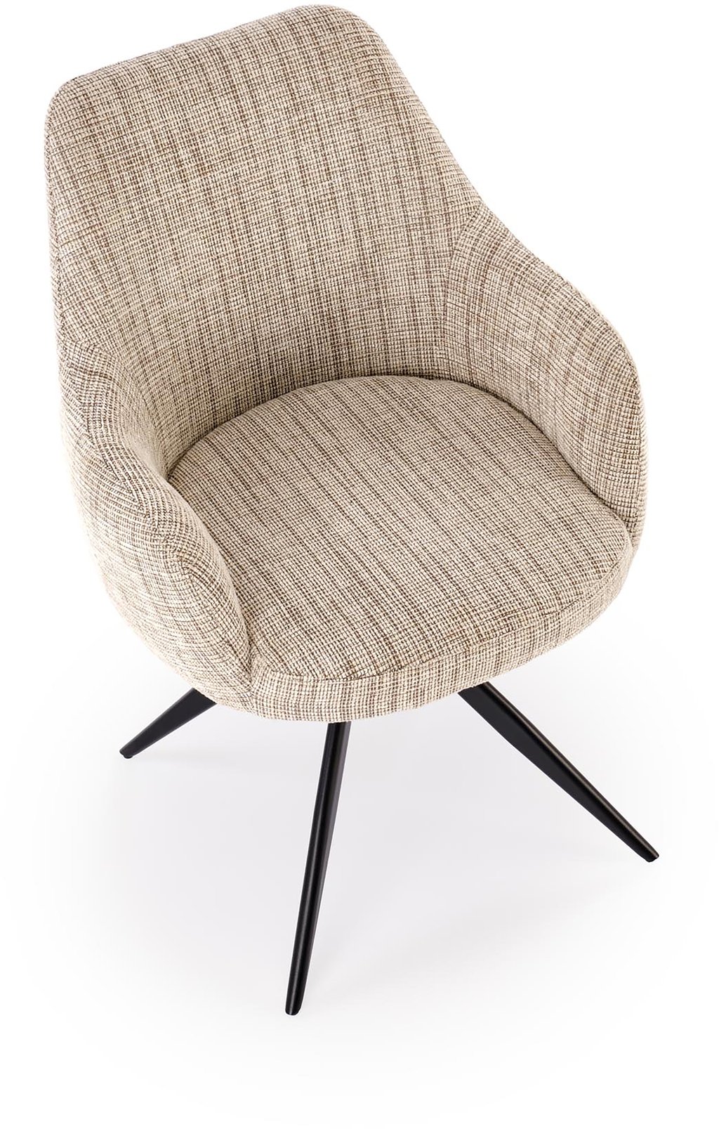 Olivia ruokatuoli, beige / musta