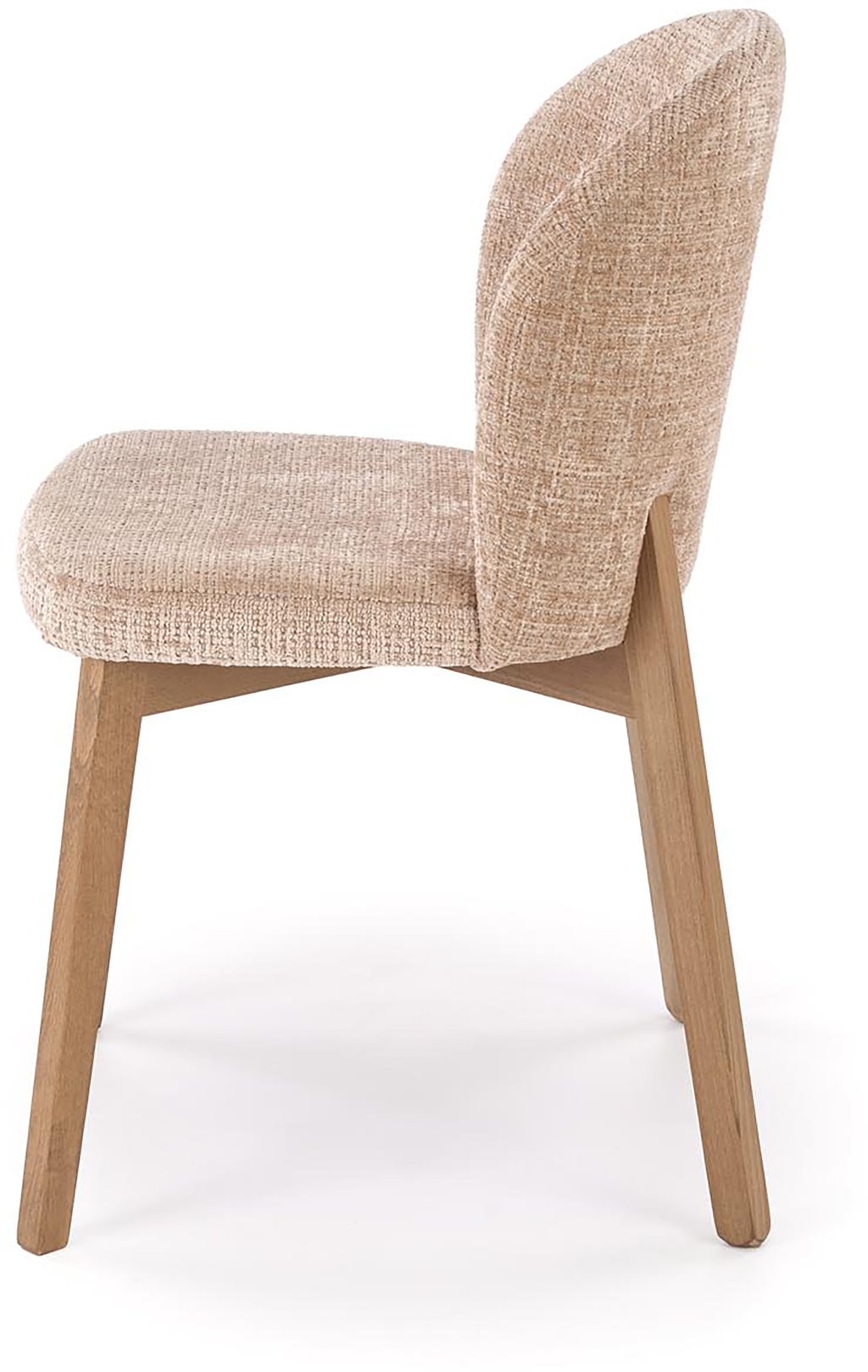 Verso ruokatuoli, beige/pähkinä