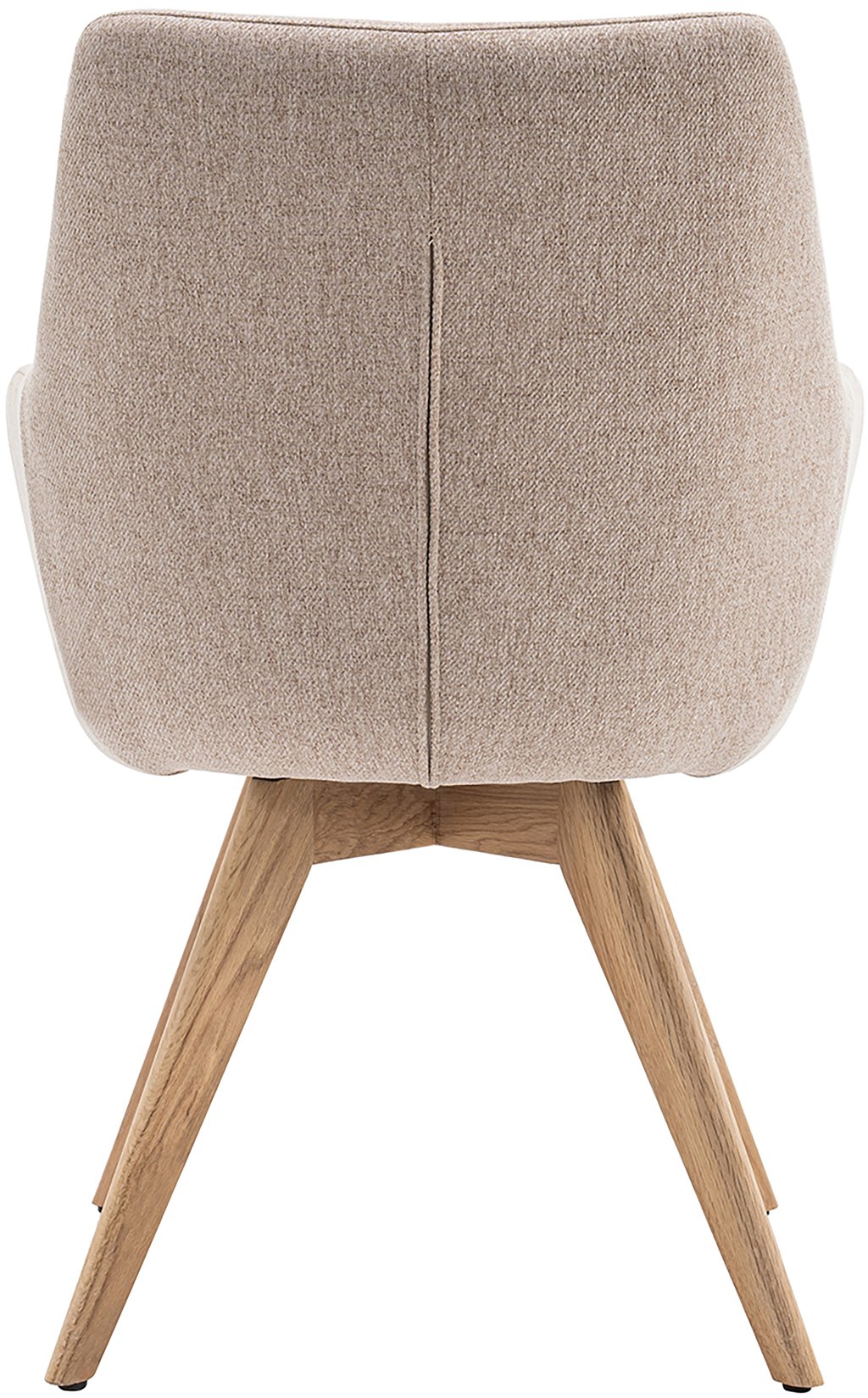 North Collection Everly ruokapöydän tuoli käsinojilla, hiekka (Spider-jalka natural tammi): Tyylikäs ruokatuoli, jossa kestävä metallirunko ja pehmeä verhoilu. Sopii täydellisesti moderniin ruokailutilaan, tuo mukavuutta ja ilmettä.