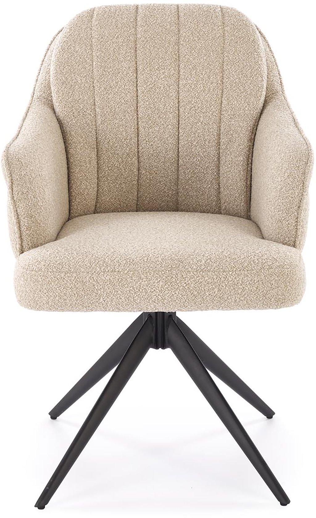 Livia ruokatuoli, beige / musta
