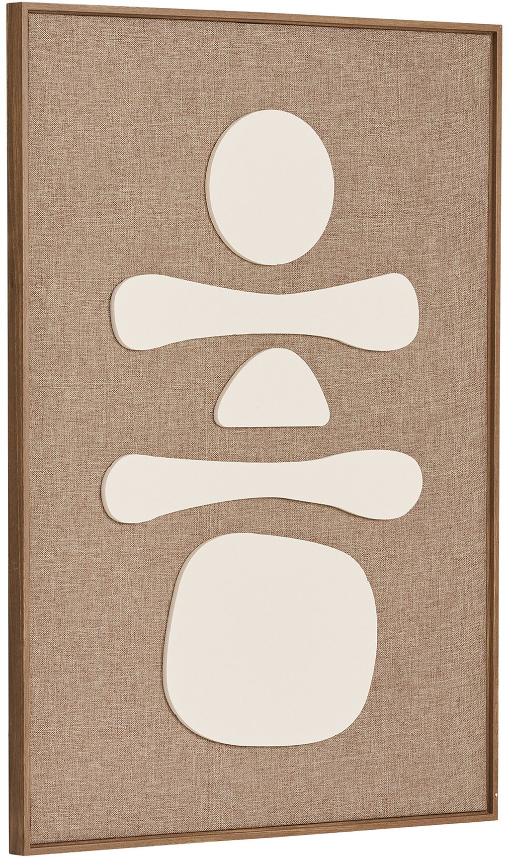 House Nordic kohokuvioitu taulu, ruskea/beige, nro 1, 50x70 cm
