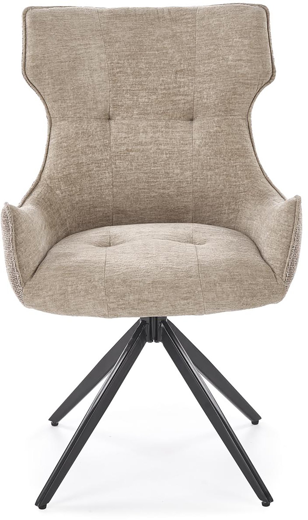 Elle ruokatuoli, beige / musta