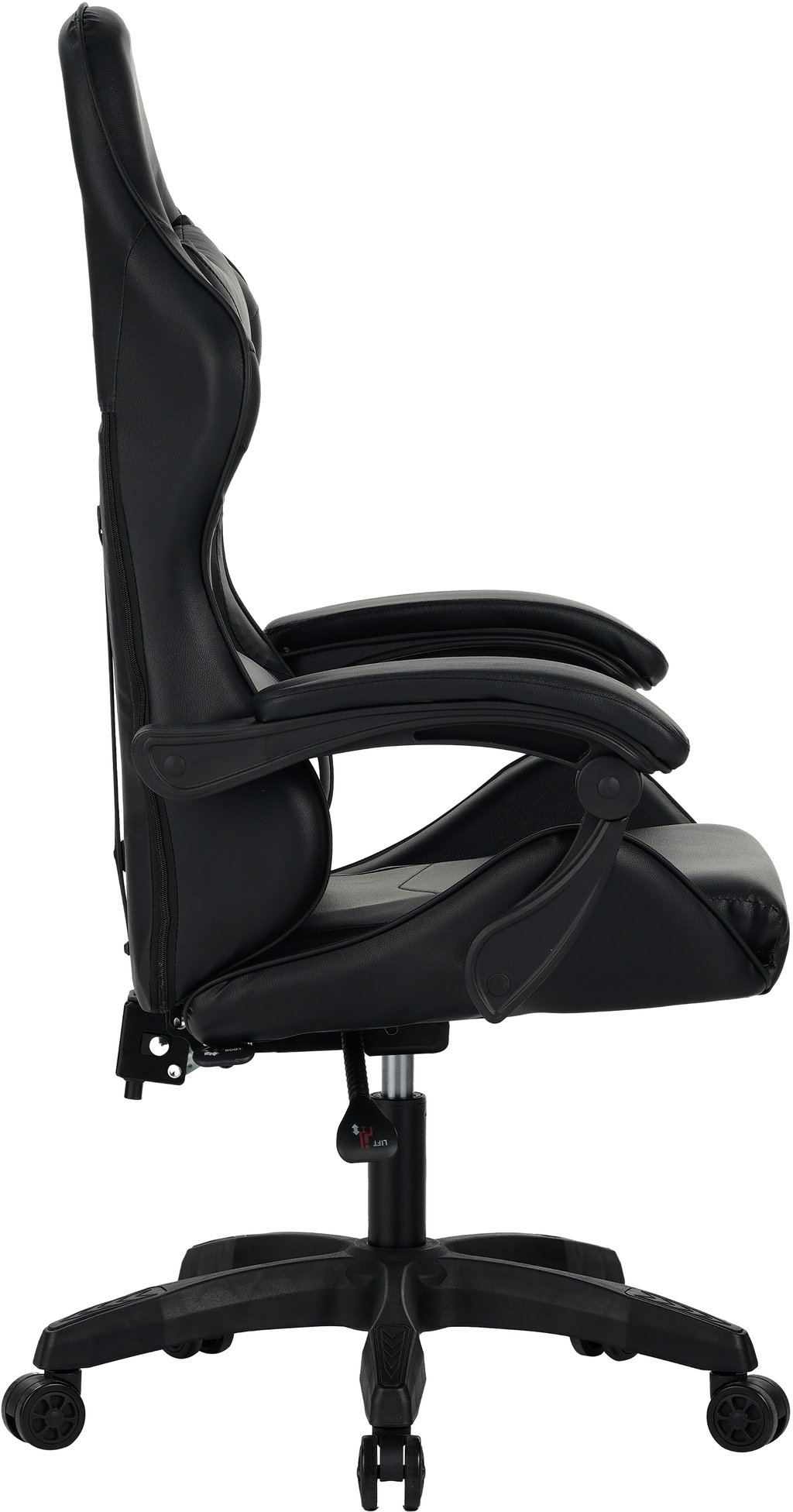 Gamer pelituoli musta: Ergonominen musta pelituoli, joka tarjoaa mukavuutta ja tukea pitkille peli- ja työskentelysessioille. Sopii täydellisesti toimistoon tai pelihuoneeseen.