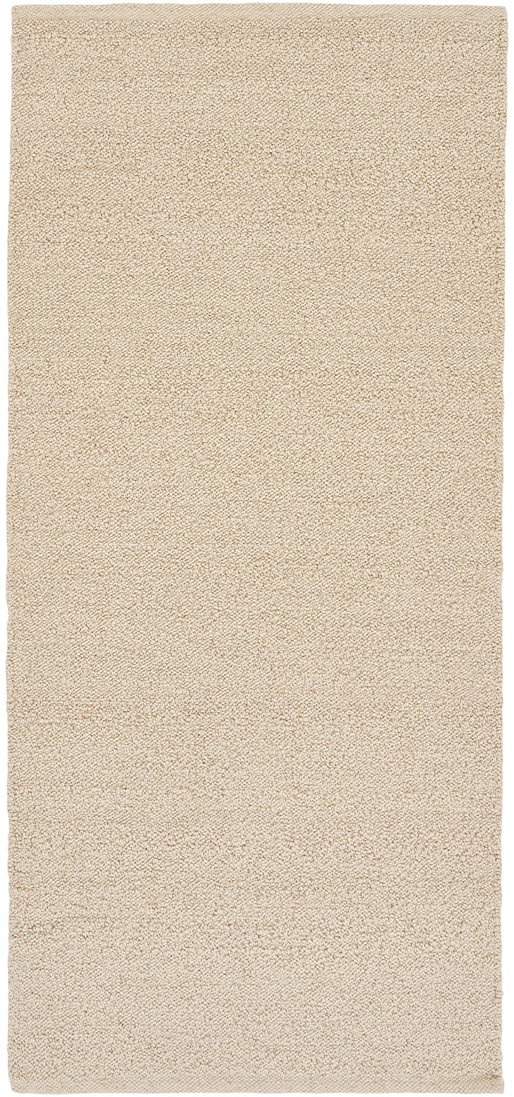 House Nordic käytävämatto, käsinkudottu, beige, 80x180 cm