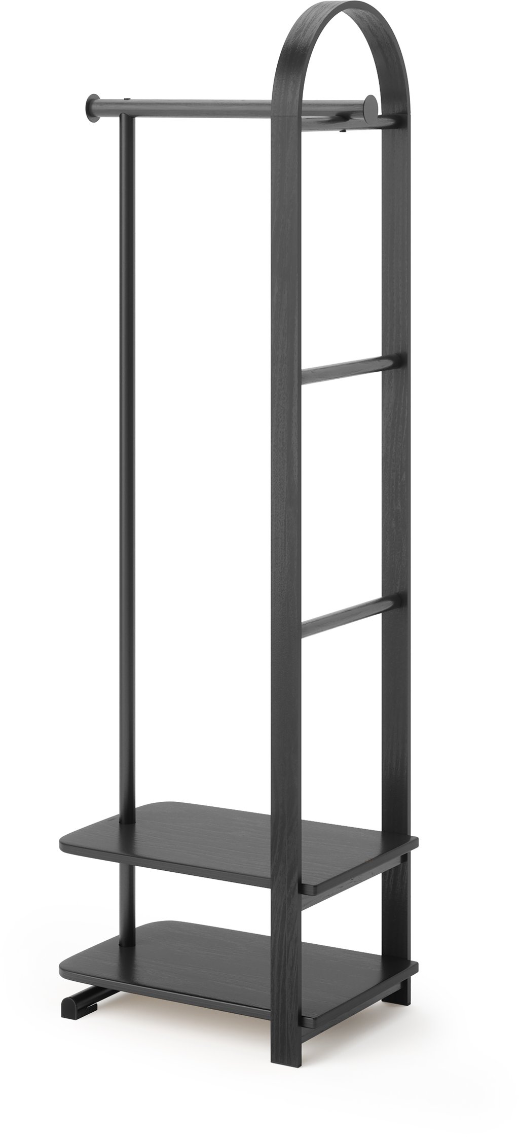 Umbra Bellwood vaaterekki 39x44x168 cm musta