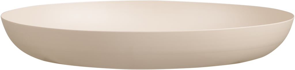 Tray beige metallitarjotin ø30x4 cm