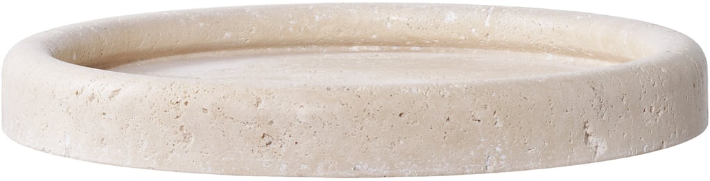 House Nordic tarjotin, travertiini, luonnonväri, pyöreä 25,5 cm