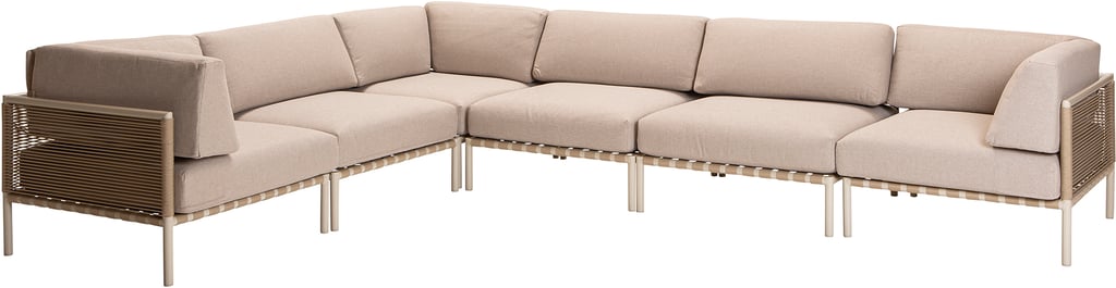 Asgård kulmasohva 2k3, taupe/beige